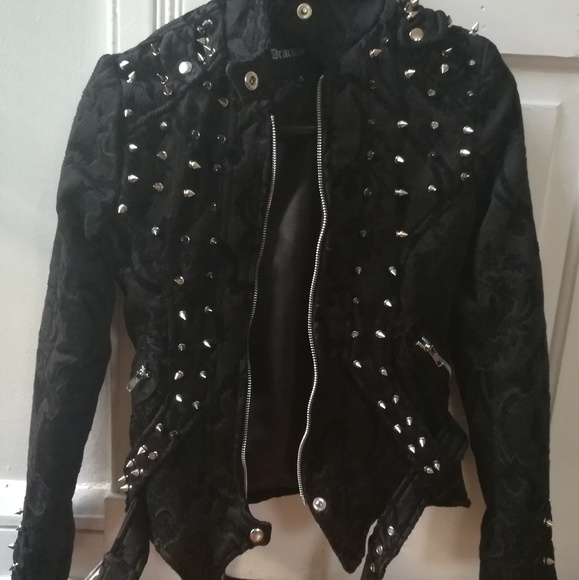 Dracula Clothing Jackets & Blazers - Neo victorian spiked jacket